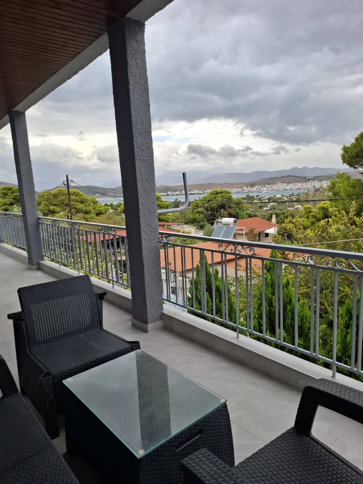 Balkon mit Aussicht