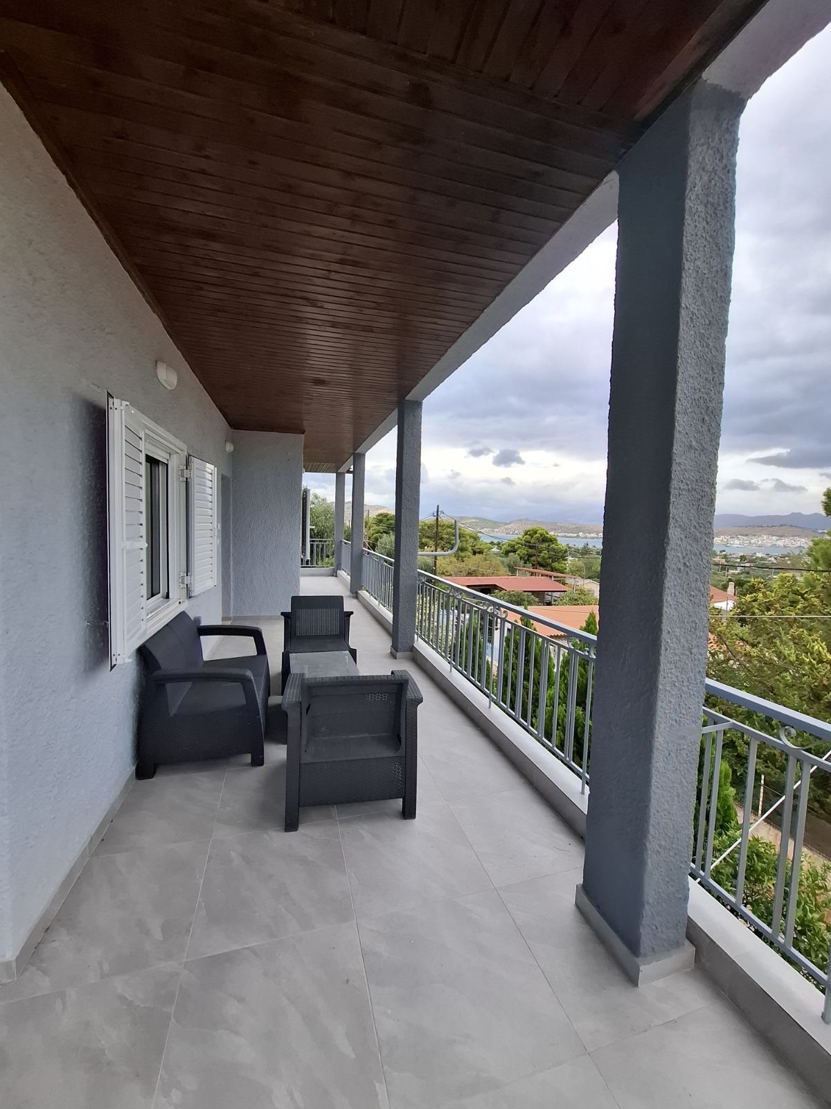 Balkon mit Aussicht